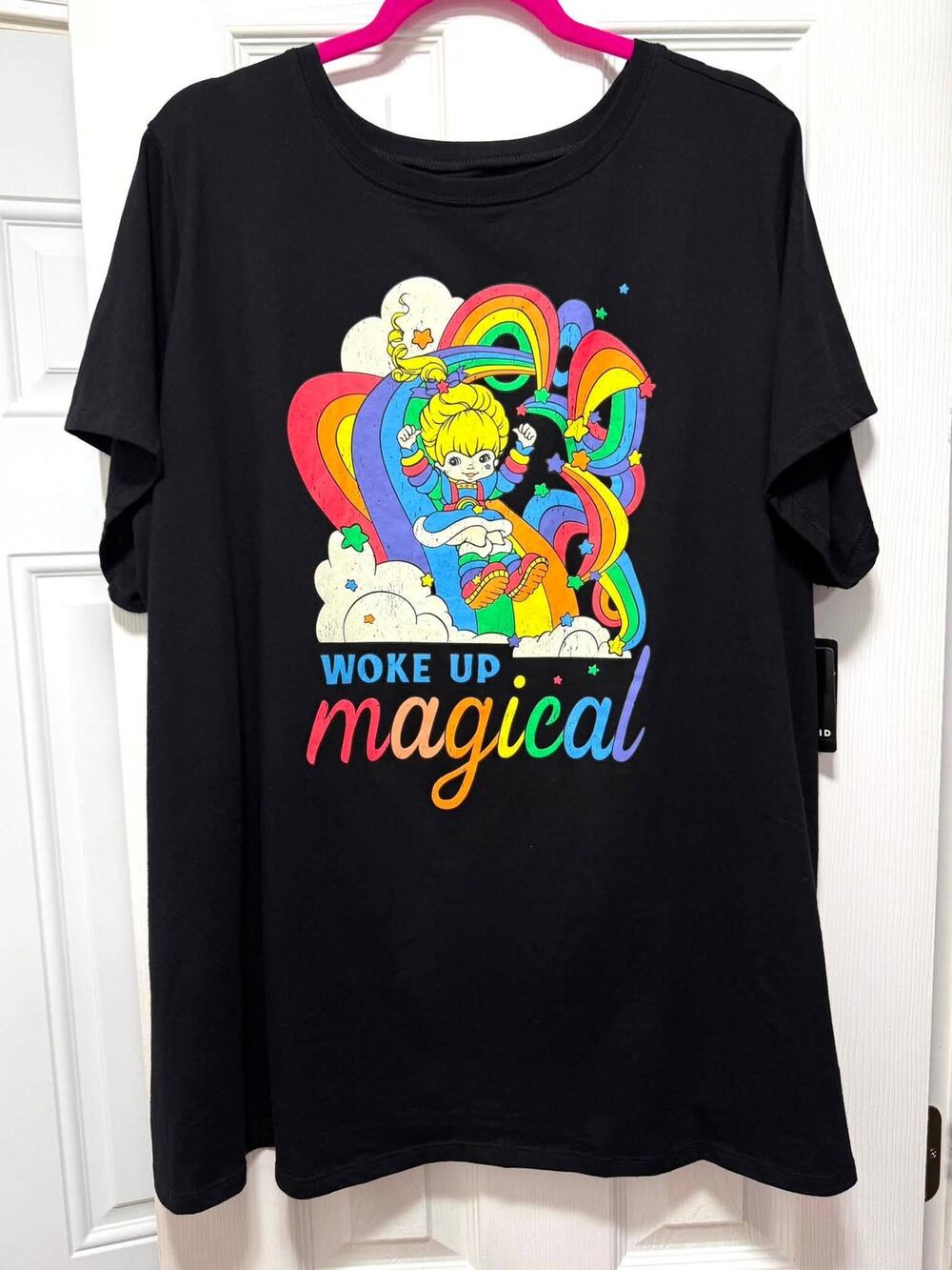 Torrid 4 (4X) Rainbow Brite Woke Up Magical 80s Punk Glam Retro Cartoon T Shirt